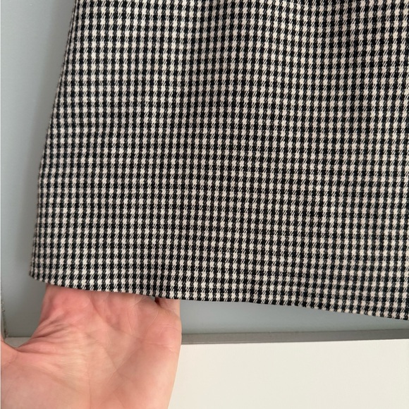 Vintage Y2K Express Houndstooth Skirt Size - Picture 2 of 5
